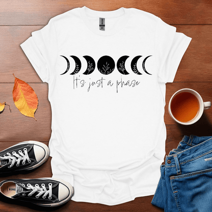 It's Just a Phase Crescent Moons T-shirt