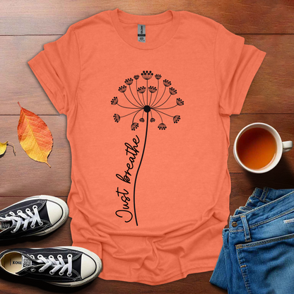 Just Breathe Dandelion T-Shirt