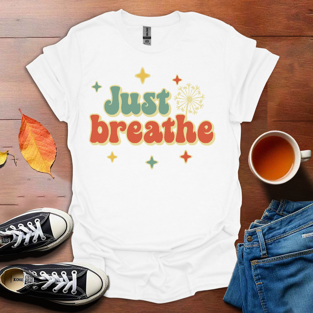 Just Breath - Vintage - Dandelion T-shirt